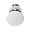 Alfi Brand ALFI brand AB8056-W White Ceramic Mushroom Top Pop Up Drain for Sinks with Overflow AB8056-W